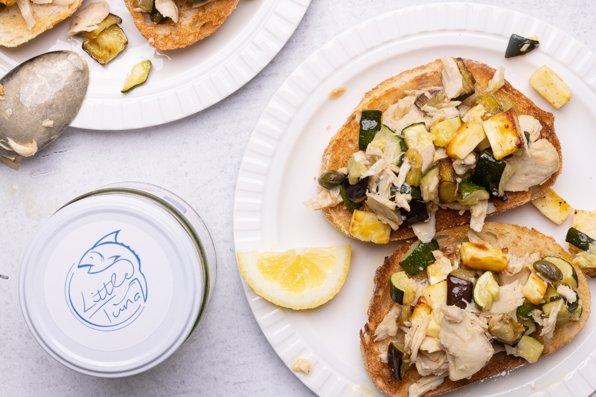 The Ultimate Australian Tuna Bruschetta (Ready in 10 Mins) &ndash; Little Tuna