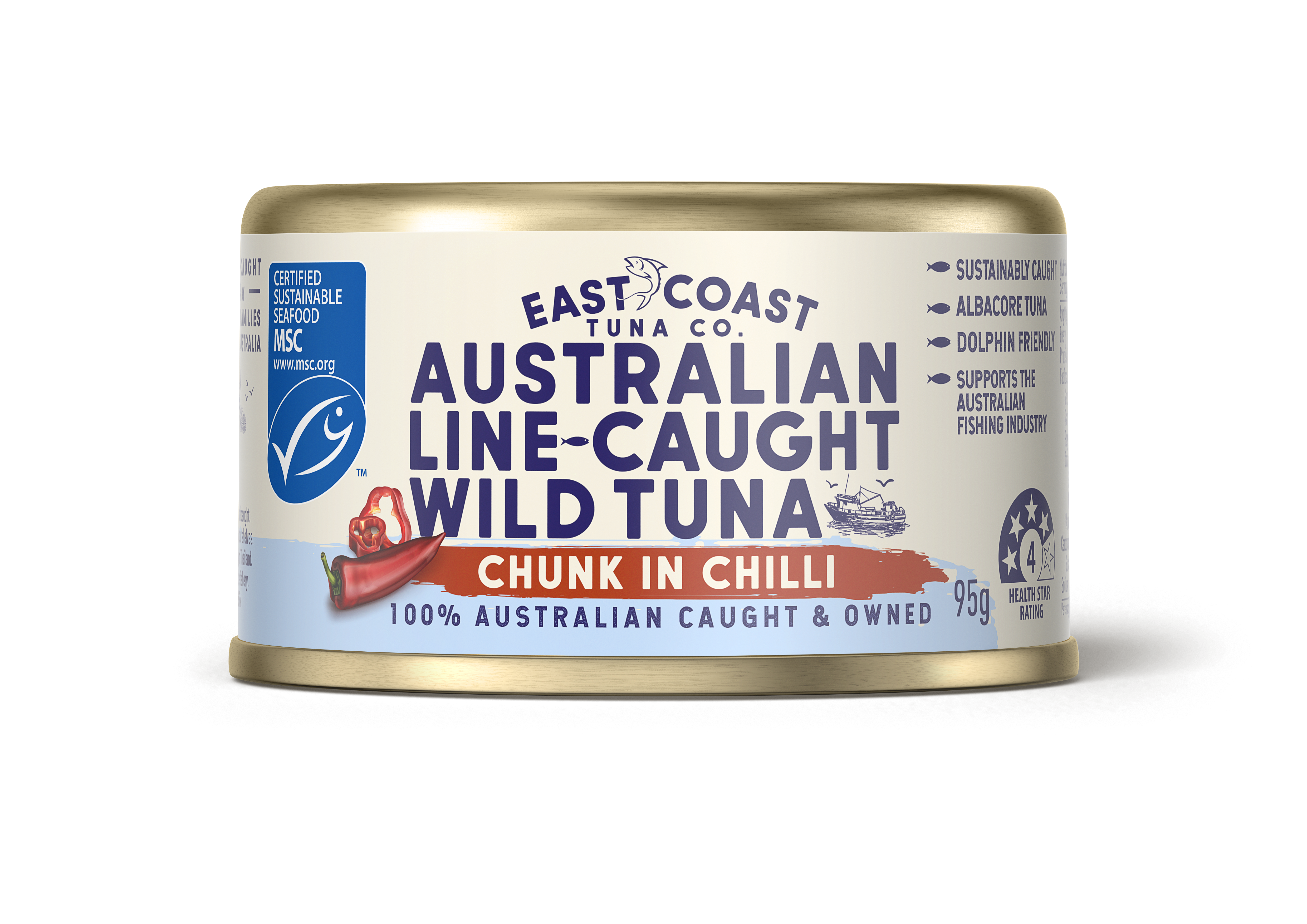 East Coast Tuna Co. MSC Albacore Tuna 95g – Little Tuna