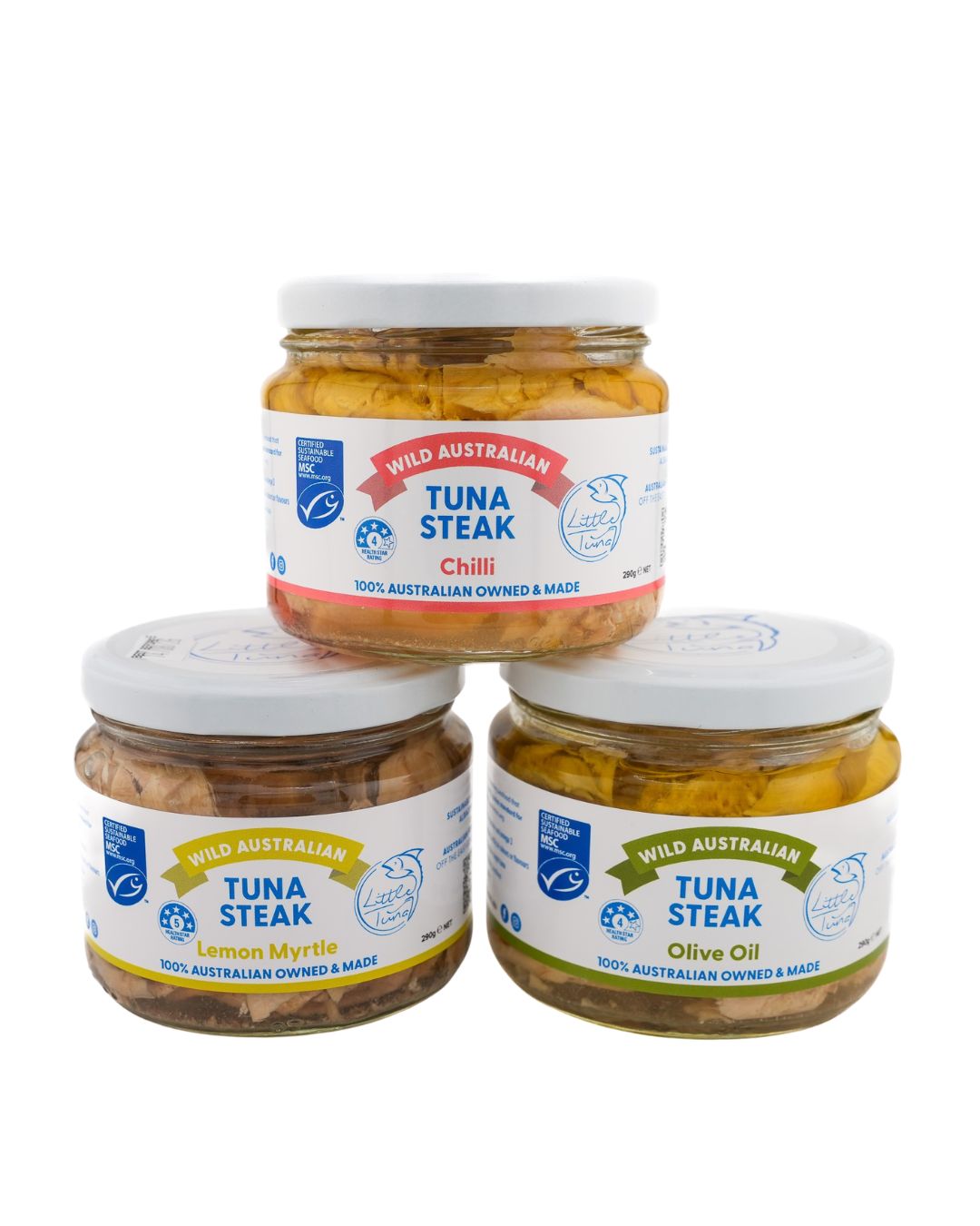 Mixed MSC Albacore Tuna Packs Little Tuna